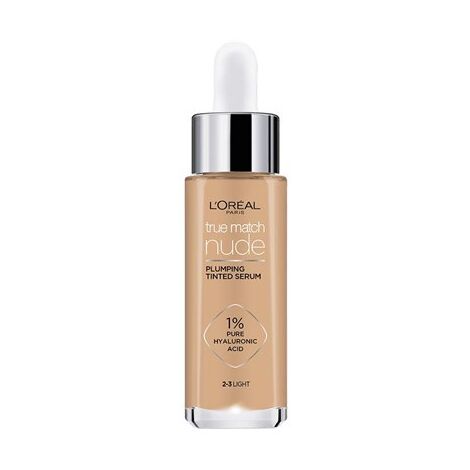 מייק אפ Loreal True Match Nude Plumping Tinted Serum 2-3 Light למכירה , 2 image