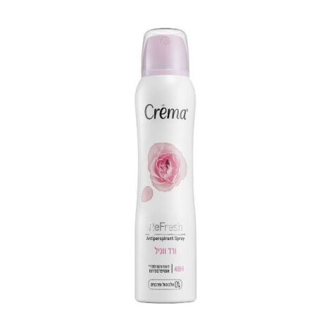 דאודורנט Re-Fresh ספריי בניחוח ורד ווניל 150 מ"ל Crema למכירה , 2 image