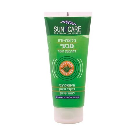 Sun&Care זוג ג'ל אלוורה לאחר שיזוף 200 מ"ל ליחידה למכירה 