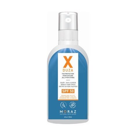 Moraz תרסיס X דוזה להגנה כפולה מקרני השמש SPF 50 120 מ"ל למכירה , 2 image