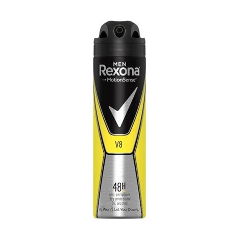 דאורדורנט ספריי לגבר 150 מ"ל דאודורנט Rexona V8 למכירה 