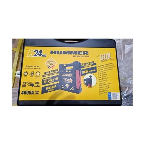 בוסטר התנעה Hummer H24 Pro 1200A למכירה , 3 image