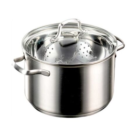 סיר בישול Cook Master סיר נירוסטה 24 ס"מ גבוה 6.7 ליטר Food Appeal פוד אפיל למכירה , 2 image