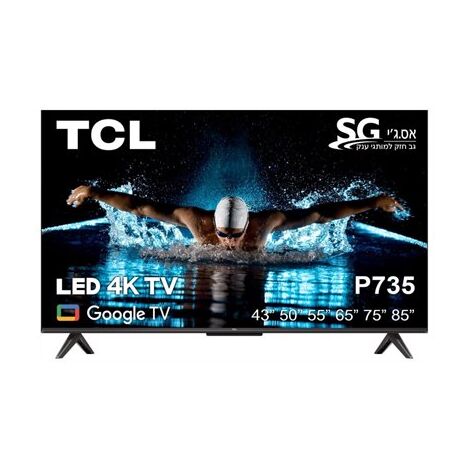 טלוויזיה TCL 43P735 4K  43 אינטש למכירה , 2 image