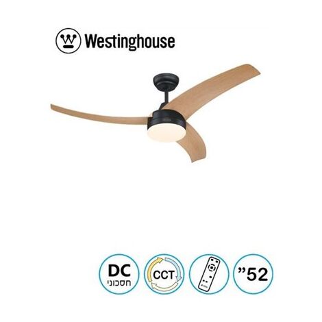 מאוורר תקרה Longwood 52'' CCT עם שלט Westinghouse למכירה , 3 image