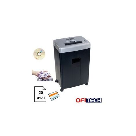 מגרסת נייר  40 ליטר Ofitech SCREBA2320 למכירה , 2 image