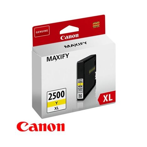 ראש דיו  צהוב Canon PGI2500XLY 9267B001 קנון למכירה , 2 image
