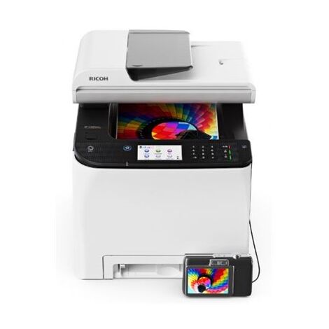 מדפסת  לייזר  משולבת Ricoh SPC261SFNW למכירה , 2 image