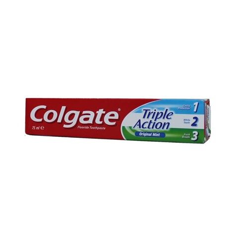 משחת שיניים משחת שיניים טריפל אקשן 75 מ"ל Colgate למכירה , 2 image