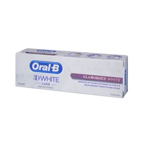משחת שיניים Oral-B 3D White Luxe Glamorous White Toothpaste 75 ml למכירה , 2 image