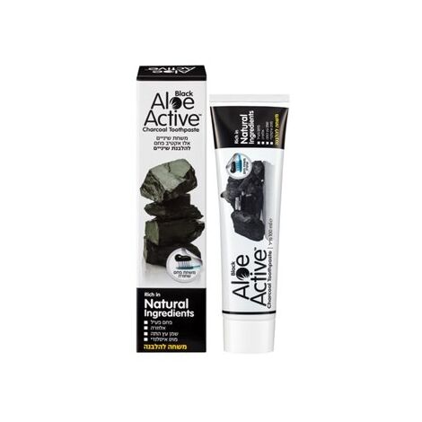 משחת שיניים משחת שיניים פחם להלבנה 100 מ"ל Aloe Active למכירה , 2 image