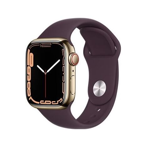 שעון חכם Apple Watch Series 7 41mm Stainless Steel Case Sport Band GPS + Cellular אפל למכירה , 3 image