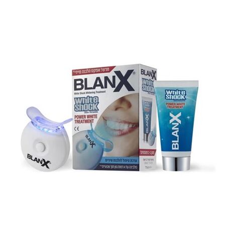 הלבנת שיניים WHITE SHOCK ערכת טיפול להלבנת שיניים יחידה אחת BlanX למכירה , 3 image
