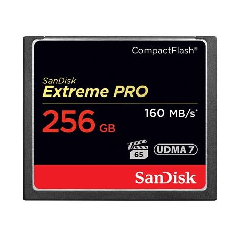 כרטיס זיכרון SanDisk Extreme Pro SDCFXPS-256G 256GB Compact Flash סנדיסק למכירה 