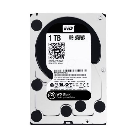 כונן קשיח  פנימי Western Digital WD1003FZEX 1000GB למכירה 