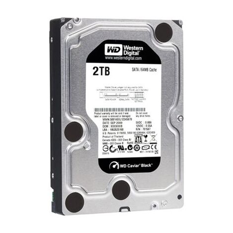 כונן קשיח  פנימי Western Digital WD2003FZEX 2000GB למכירה , 2 image
