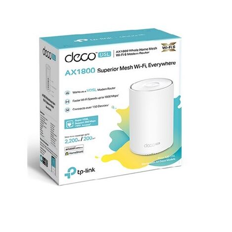 מערכת MESH  Deco X20 AX1800 Whole Home Mesh Wi-Fi 6 System TP-Link למכירה 