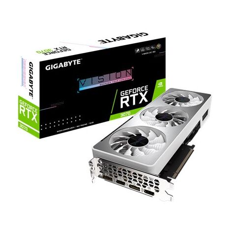 כרטיס מסך Gigabyte GeForce RTX 3070 VISION OC GV-N3070VISION OC-8GD למכירה , 2 image