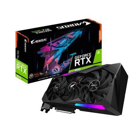 כרטיס מסך Gigabyte AORUS GeForce RTX 3070 MASTER GV-N3070AORUS M-8GD למכירה , 2 image