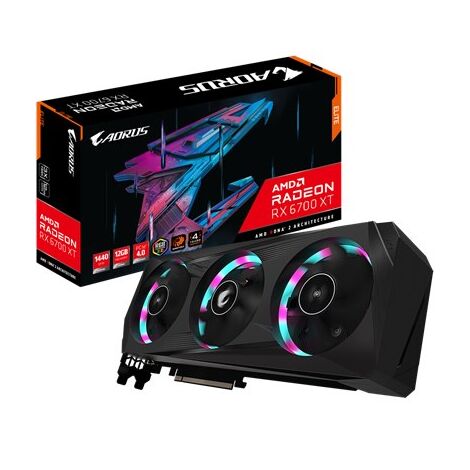 כרטיס מסך Gigabyte AORUS Radeon RX 6700 XT ELITE GV-R67XTAORUS E-12GD למכירה 