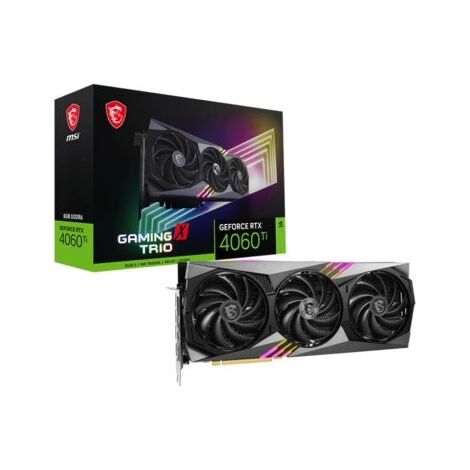 כרטיס מסך MSI GeForce RTX 4060 Ti GAMING X TRIO 4711377102537 למכירה 