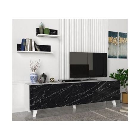 מזנון מזנון טלויזיה עם מדפים דגם יעל Geva Design למכירה , 3 image