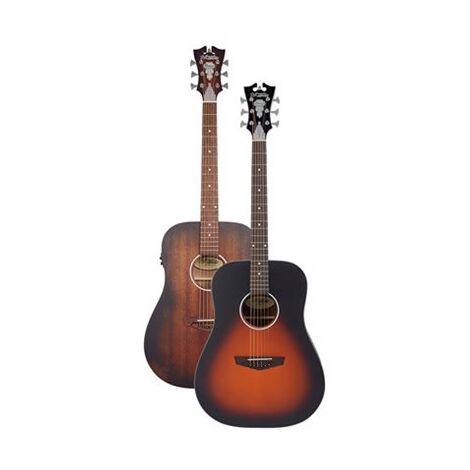 גיטרה אקוסטית מוגברת D'Angelico Premier Lexington LS - Aged Mahogany למכירה , 3 image