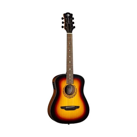 גיטרה אקוסטית מוגברת LUNA GUITARS SAF TRIBAL E TSB למכירה 