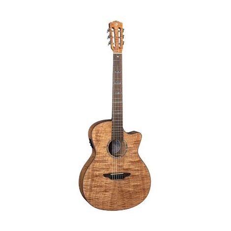 גיטרה אקוסטית LUNA GUITARS High Tide Exotic Mah Nylon GC CAW A/E למכירה , 2 image