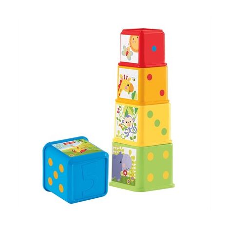 מגדל כוסות Fisher Price פישר פרייס למכירה , 2 image