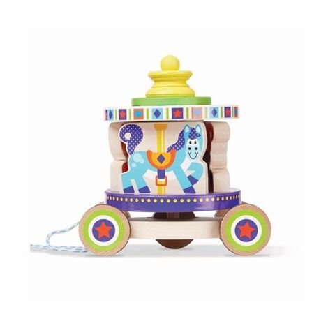 צעצוע משיכה קרוסלה Melissa & Doug למכירה , 2 image