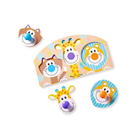 3439 פאזל חיות המיוצר מעץ Melissa & Doug למכירה , 2 image