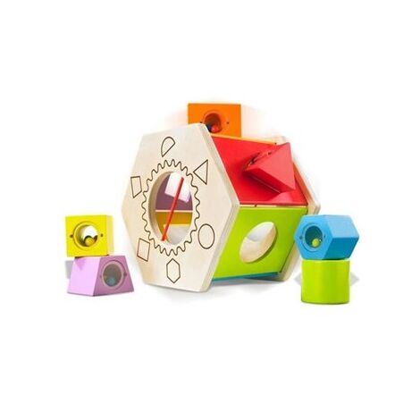 E0407 Shake and Match Shape Sorter Hape למכירה , 2 image