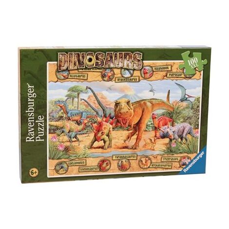 פאזל Dinosaur XXL 100 10609 חלקים Ravensburger למכירה , 2 image