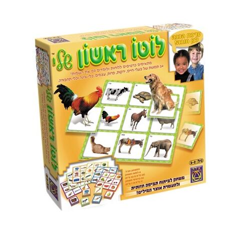 משחק לוטו ראשון שלי  משחקי יצירה למכירה , 2 image