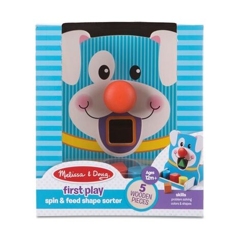 30121 First Play Spin & Feed Shape Sorter Melissa & Doug למכירה , 3 image