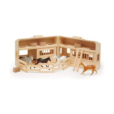 3704 Fold & Go Stable Melissa & Doug למכירה 