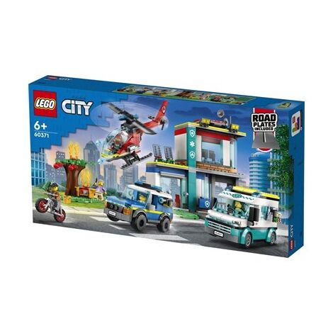 Lego לגו  60371 Emergency Vehicles HQ למכירה , 2 image