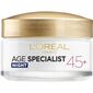 Age Specialist 45+ Night Anti-wrinkle Cream 50ml Loreal למכירה 