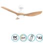 מאוורר תקרה Classico 42'' CCT Premium DC NTP-CLS42-LED עם שלט Norther למכירה , 3 image
