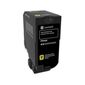 טונר  צהוב Lexmark 74C5SYE לקסמרק למכירה 