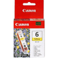 ראש דיו  צהוב Canon BCI-6Y קנון למכירה 