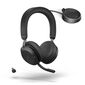 אוזניות Bluetooth Evolve2 75 כולל מעמד טעינה JABRA ג'אברה למכירה , 2 image