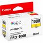 מיכל דיו  צהוב Canon PFI1000Y קנון למכירה 