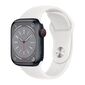 שעון חכם Apple Watch Series 8 41mm Aluminum Case Sport Band GPS + Cellular אפל למכירה , 5 image