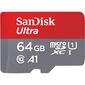 כרטיס זיכרון SanDisk Ultra SDSQUA4-064G 64GB Micro SD סנדיסק למכירה 