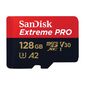 כרטיס זיכרון SanDisk Extreme Pro Extreme Pro SDSQXCD-128G-GN6MA 128GB Micro SD סנדיסק למכירה , 2 image