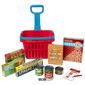 Melissa & Doug 4073 Fill & Roll Grocery Basket Play Set למכירה 