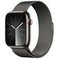 שעון חכם Apple Watch Series 9 45mm Stainless Steel Case Milanese Loop GPS + Cellular אפל למכירה , 3 image