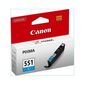 ראש דיו Canon CLI-551C 6509B001 קנון למכירה , 3 image